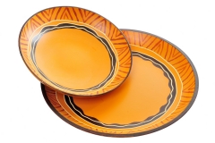 63 Dekorativni plasticni tanjiri 